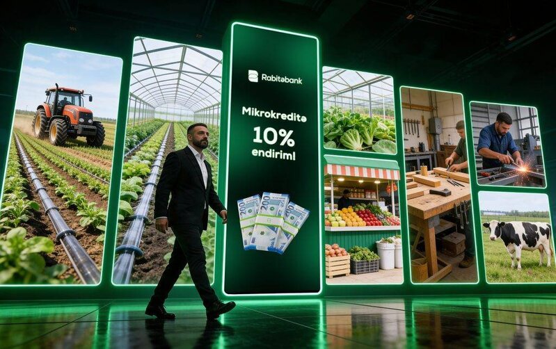 Rabitəbankdan sahibkarlar gününün 10 illiyinə özəl Mikrokreditlər üzrə 