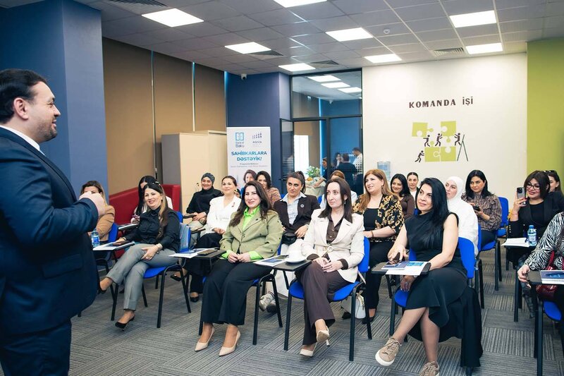 Bank of Baku-dan qadın sahibkarlara dəstək – Praqmatik maliyyə təlimi