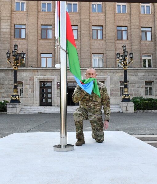 Ali Baş Komandanın Xankəndidən FOTOLARI