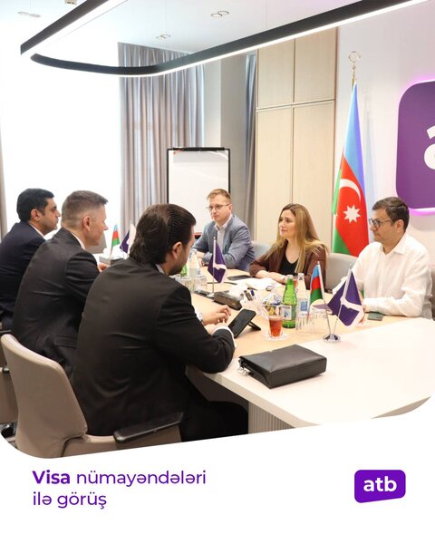 ATB-nin rəhbərliyi Visa beynəlxalq ödəniş sisteminin nümayəndə heyəti ilə işgüzar görüş keçirib