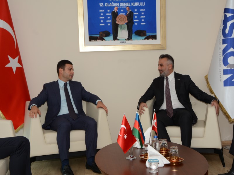 KOBİA-nın sədri Türkiyə holdinqləri ilə danışqlar aparıb