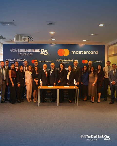 Yapı Kredi Bank Azərbaycan QSC və Mastercard arasında regionda ilk 