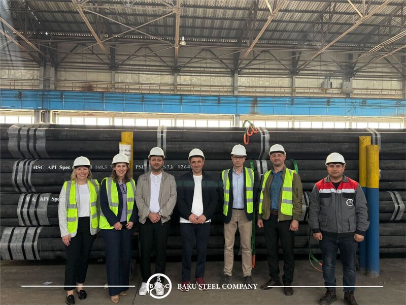 ABŞ səfirliyi Baku Steel Company-də: API sertifikatından sonra yeni üfüqlər