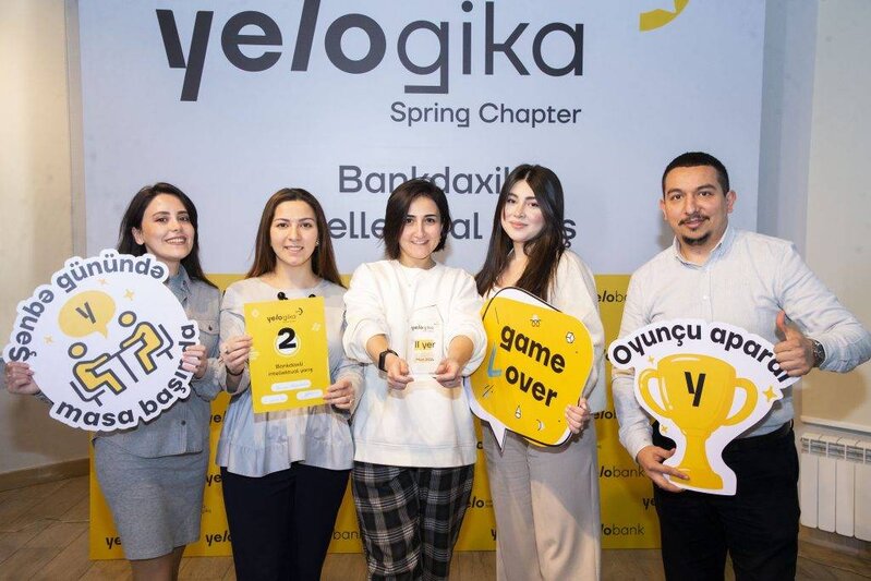 Yelo Bank əməkdaşları arasında intellektual yarış keçirilib