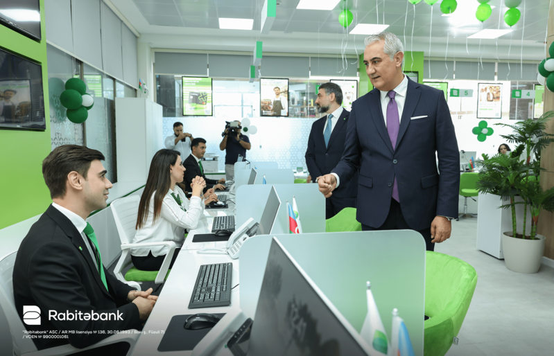Rabitəbank 32-ci filialını Bakıxanovda açdı