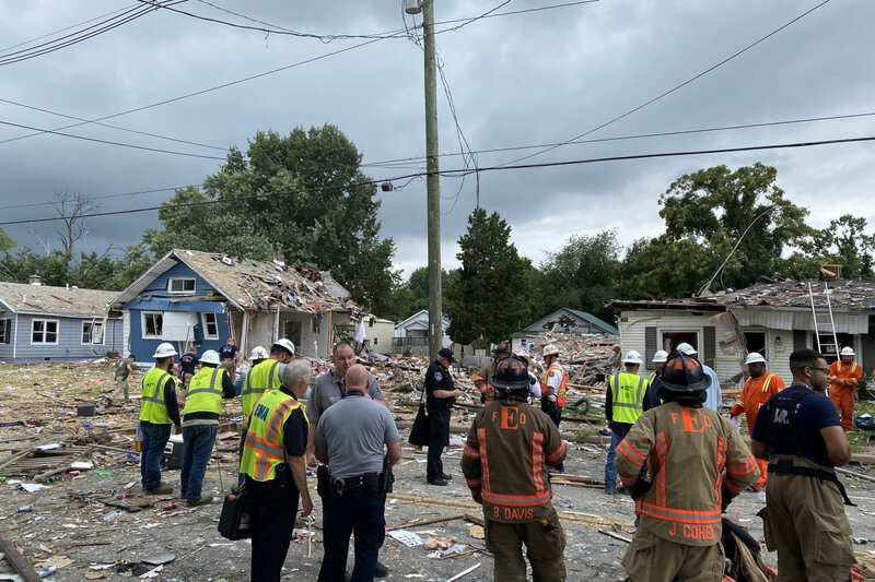 ABŞ-da şiddətli partlayış: 3 nəfər öldü, 39 evə ziyan dəydi