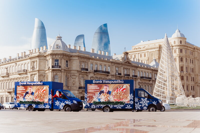 Şaxta Baba da Bank Respublika-dan hədiyyə qazanmağa tələsir