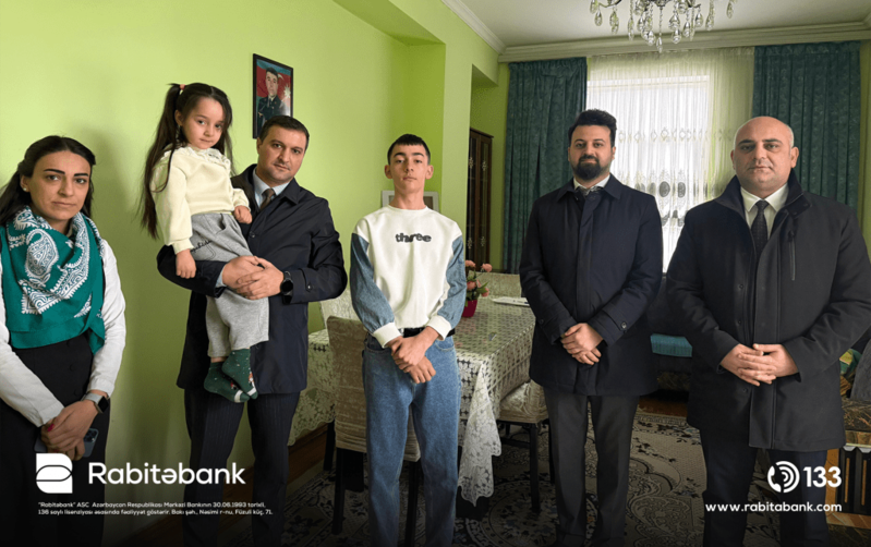 Rabitəbank Ramazan və Novruz bayramı ərəfəsində şəhid ailələrini ziyarət edib