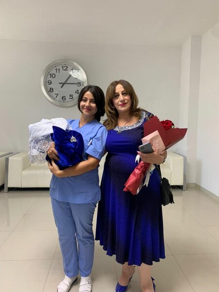 Azərbaycanda 57 yaşlı qadın ana oldu - FOTO