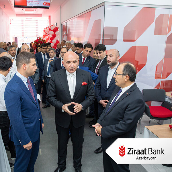 Ziraat Bank Azərbaycan sayca 9-cu filialının açılışını edib