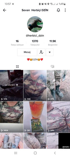 Tiktokda paylaşım edən hərbçilər ordu sıralarından çıxarıldı - FOTO - RƏSMİ