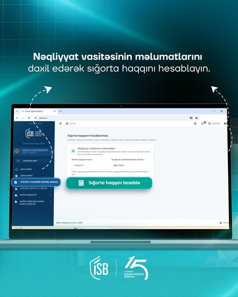 Avtomobil sahibləri icbari sığorta haqqını əvvəlcədən hesablaya biləcək