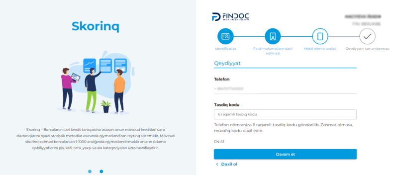 FINDOC – kredit tarixçəmizi necə görə bilərik? (İZAH)