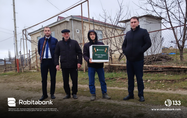Rabitəbank Ramazan və Novruz bayramı ərəfəsində şəhid ailələrini ziyarət edib