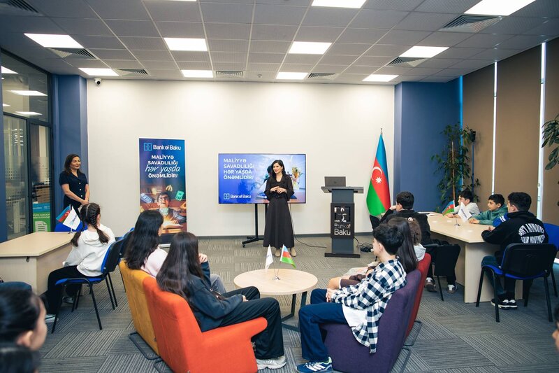 Bank of Baku-da maliyyə savadlılığı günü
