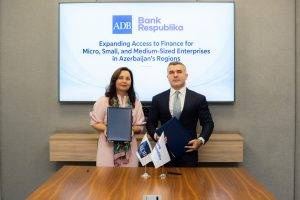 Bank Respublika Asiya İnkişaf Bankından regionlarda sahibkarlığın inkişafı üçün 40 milyon ABŞ dolları cəlb edib