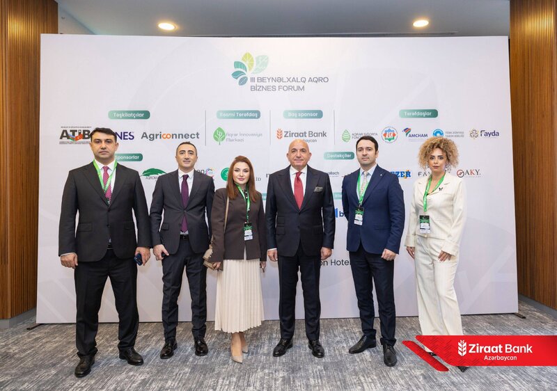 Torpağa dəyər, gələcəyə inam – Ziraat Bank Azərbaycan III Beynəlxalq Aqro Forumda