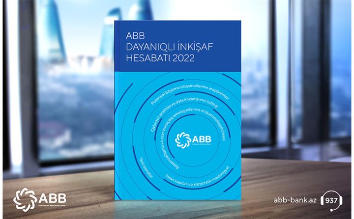 ABB Dayanıqlı İnkişaf Hesabatını təqdim etdi