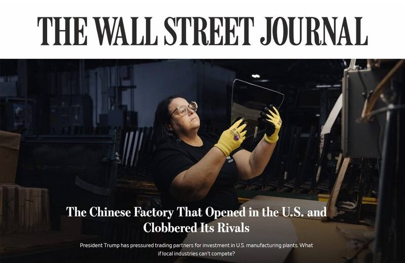 ABŞ-dakı Çin zavodu rəqiblərini darmadağın edib