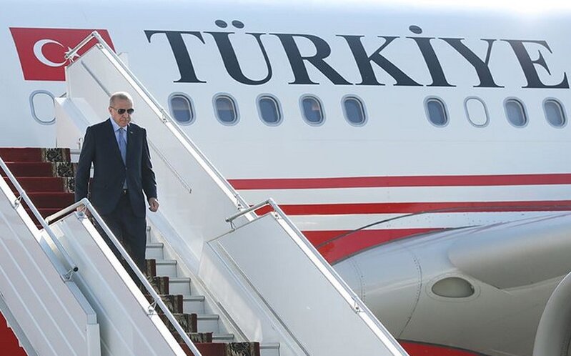 Ərdoğan Özbəkistana yola düşdü