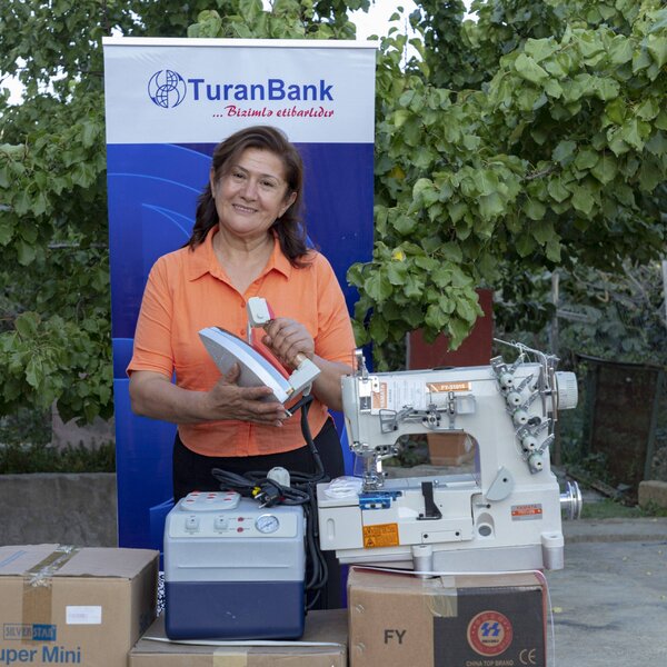 TuranBank özünüməşğulluq proqramına dəstək olmağa davam edir