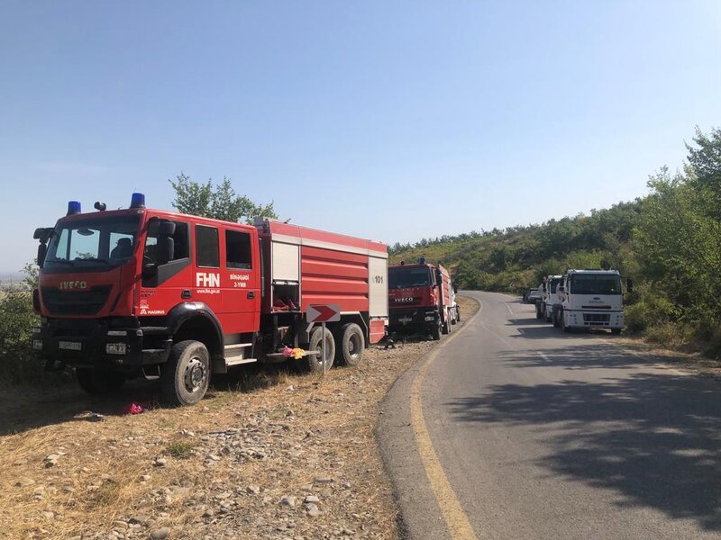 FHN yanğınlarla bağlı məlumat yaydı - VİDEO