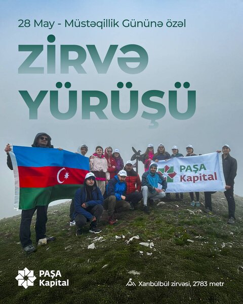 PAŞA Kapital əməkdaşları Müstəqillik Gününə özəl 