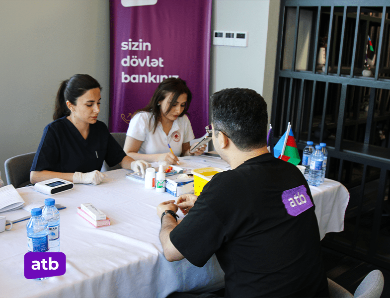 Azər Türk Bankda qanvermə aksiyası keçirilib