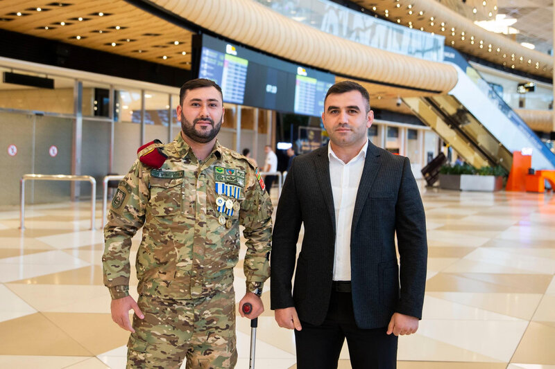 Daha 3 qazi müalicə məqsədi ilə Türkiyəyə göndərildi - FOTO