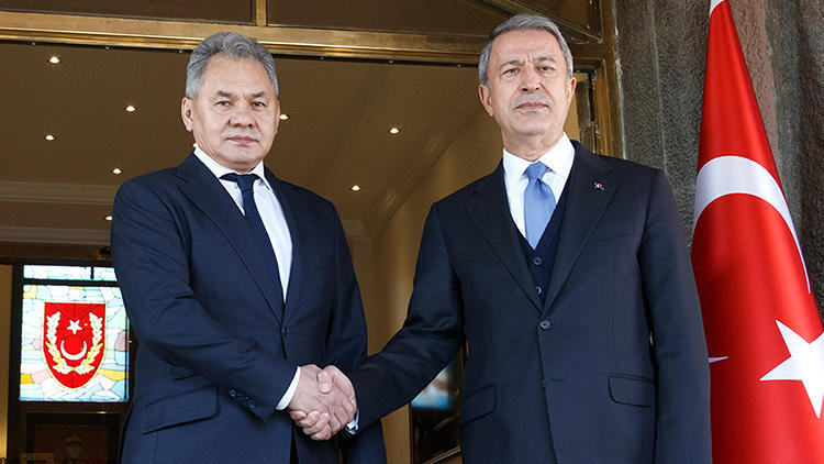 Hulusi Akar Şoyqu ilə görüşdü