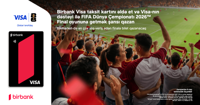 Birbank və Visa ilə 