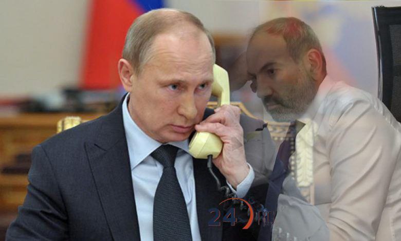 Paşinyan yenə Putinə ZƏNG ETDİ