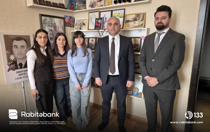 Rabitəbank Ramazan və Novruz bayramı ərəfəsində şəhid ailələrini ziyarət edib