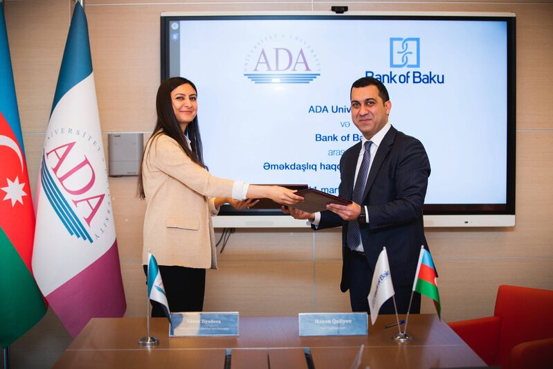 Bank of Baku və ADA Universiteti arasında memorandum imzalanıb: mini MBA proqramı təşkil ediləcək