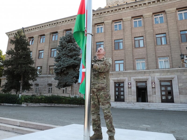 Ali Baş Komandanın Xankəndidən FOTOLARI