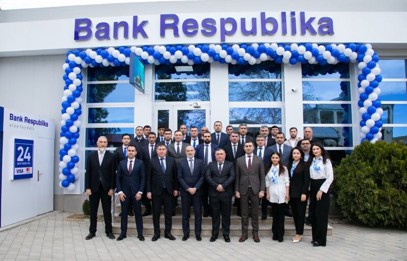 İri bankın Goranboyda filialı fəaliyyətə başladı