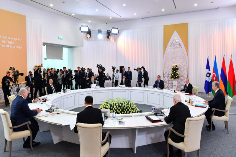 İlham Əliyev MDB Dövlət Başçıları Şurasının iclasında çıxış edib - YENİLƏNİB-3