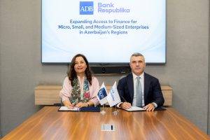 Bank Respublika Asiya İnkişaf Bankından regionlarda sahibkarlığın inkişafı üçün 40 milyon ABŞ dolları cəlb edib