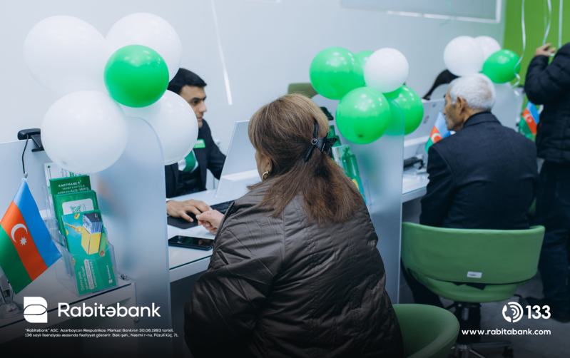 Rabitəbank yeni konseptli Naxçıvan filialinin açılışını etdi