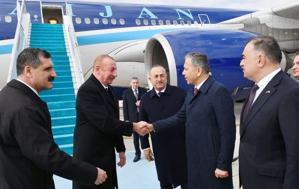 Prezident İlham Əliyev Türkiyədə işgüzar səfərdədir - FOTO