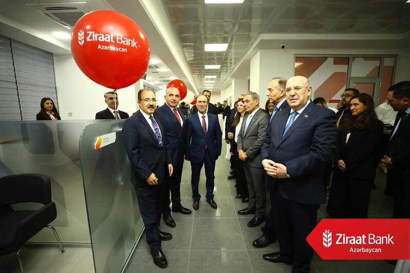 Ziraat Bank Azərbaycan Bakının Babək prospektində sayca 8-ci filialının açılışını etdi