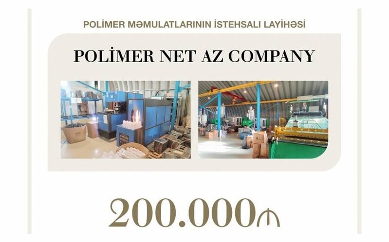Azərbaycanda polimer istehsalına 200 min manat güzəştli kredit ayrılıb