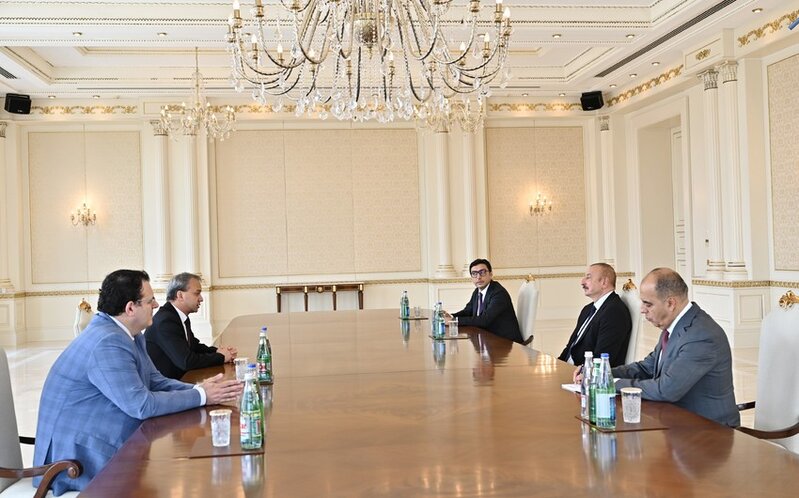 Prezident İlham Əliyev Beynəlxalq Şahmat Federasiyasının Prezidentini qəbul etdi