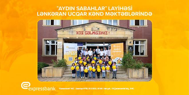 Expressbank Lənkəranda Bilik Günü münasibətilə tədbir keçirib