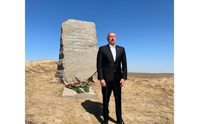 Prezident və xanımı Füzuliyə getdi - FOTO