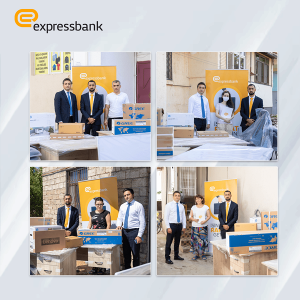 Expressbank daha 4 vətəndaşın özünüməşğulluq fəaliyyətinə dəstək olub