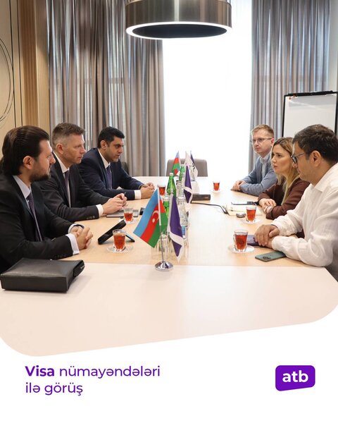 ATB-nin rəhbərliyi Visa beynəlxalq ödəniş sisteminin nümayəndə heyəti ilə işgüzar görüş keçirib