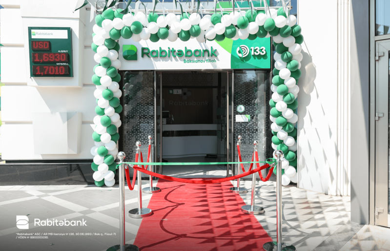 Rabitəbank 32-ci filialını Bakıxanovda açdı