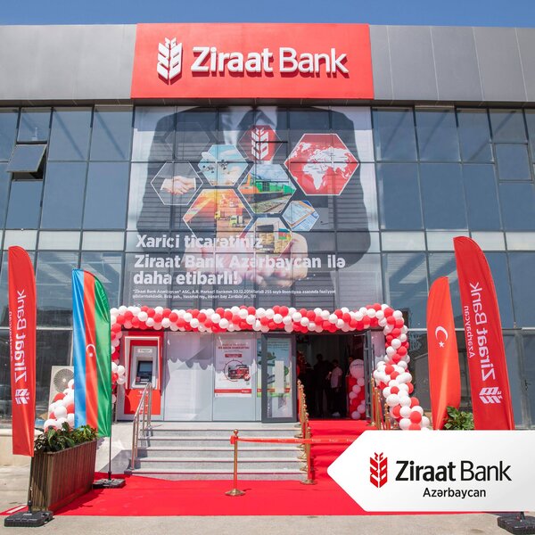 Ziraat Bank Azərbaycan sayca 9-cu filialının açılışını edib