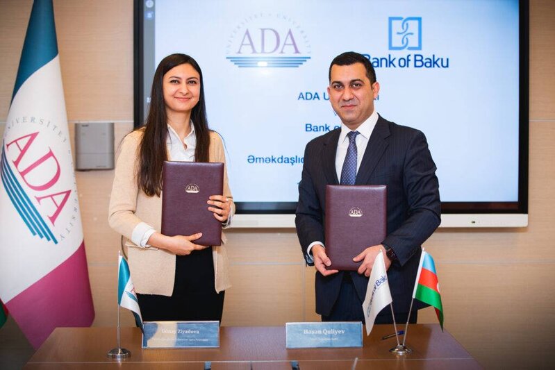 Bank of Baku və ADA Universiteti arasında memorandum imzalanıb: mini MBA proqramı təşkil ediləcək